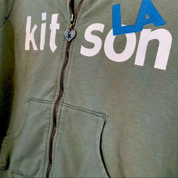 VINTAGE KITSON Boutique Zip Up Hoodie - Picture 4 of 6